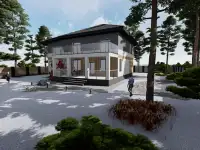 ДИЗАЙН ФАСАДА, цветовые решения фасадов, визуализация, 3D, фотография 3