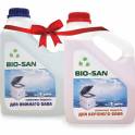 Жидкость для биотуалета БиоСан 2л (Bio Sun blue и rinse)