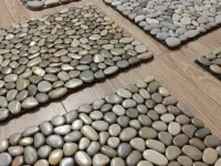 Коврик из натуральной черноморской гальки, фотография 4