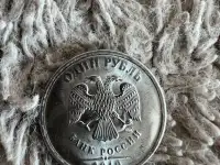 Рубль 2010г редкий брак, фотография 4