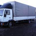Грузоперевозки MAN 5-7т.45куб.м.ТЕНТ 