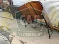 Козырек для входной двери Арка и Кепка. Различные формы. Доставка., фотография 6