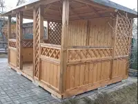Деревянные беседки (собственное производство, монтаж, любые размеры)