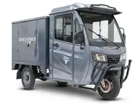 Грузовой электротрицикл rutrike карго кабина дуал next 72v 2000w