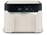 Аэрогриль (аэрофритюрница) tefal dual easy fry & grill ey901ae0