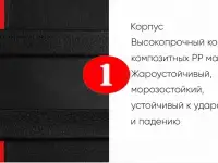 Багажник-кофр для мотоцикла AVM 698, фотография 2