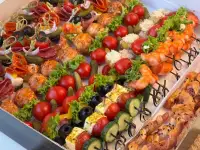 фуршет, кейтеринг, гастробоксы, закуски,, фотография 8
