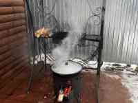 Дом с баней, купелью и камином, фотография 3