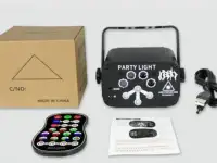 Cветомузыка на свадьбу лазерный проектор RGB 240 фигур с АКБ стробоскоп диско лазер, фотография 7