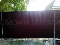 Ворота распашные, фотография 8