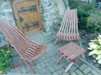 Кресло для отдыха из массива березы, фотография 4