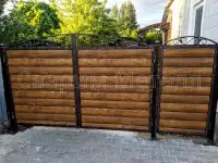 Ворота распашные, фотография 6