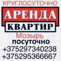 Квартиры на сутки в Мозыре 1-2-3-4 комнаты, Бульвар Юности 52, фотография 1