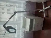Продам Кушетку косметологическую электроприводную(2 мотора)+ стул мастера в подарок 1500р Лампа лупа 250р, фотография 4