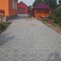 Укладка тротуарной плитки и установка бордюр, фотография 3