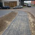 Укладка тротуарной плитки и установка бордюр, фотография 7