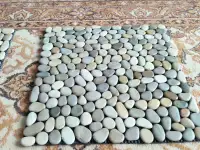 Коврик из натуральной черноморской гальки, фотография 7