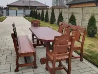 Садовая мебель из массива сосны, фотография 7