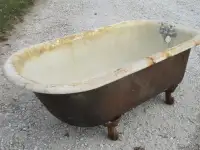 Демонтаж и вывоз чугунной ванны