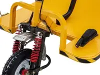 Платформенная тележка электрическая rutrike такса вайд, фотография 2