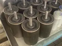 Конвейерные ролики стальные, диаметр 102, длина 150/300/950 мм, фотография 2