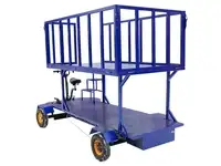 Платформенная тележка электрическая rutrike палисад ярус, фотография 7