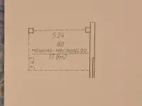 Машиноместо в Крытом паркинге. 17,8 кв.м. Тимошенко 8 Минск...