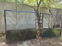 Ворота металлические распашные