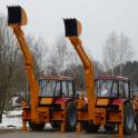 экскаваторы-погрузчики Амкодор703М;Амкодор702ЕМ-03(смещаемая ось копания)