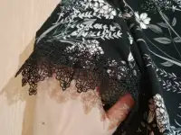 2 новых платья синее и чёрное, кружево 44-48 р-ра 96 хлопок от Dorothy Perkins, фотография 9
