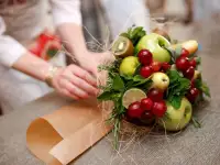 Курсы Фуд-Флорист (букеты из продуктов питания)