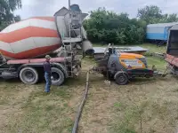 Аренда мини бетононасоса и доставка бетона