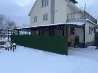Калифорнийское полотно. Зеленый забор, фотография 9