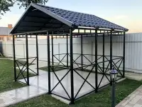 Беседки из металла, фотография 2