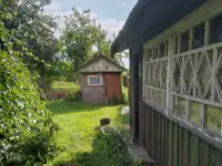Дерев.дом ,48 кв.м.2 комн.,веранда,1 этаж, сад,колодец,электр-во,печь,газбаллон,хозпострлйки,, фотография 9