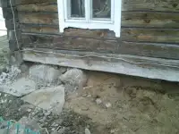 Поднятие деревянных домов,бань, вагоннчиков. Замена фундамента. Замена венцов дома., фотография 2