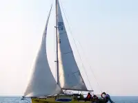 Прогулки на моторном катере, парусной яхте на Браславских озерах, фотография 2