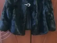 Шубка накидка