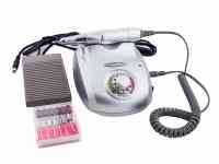 Машинка для маникюра и коррекции ногтей Nail Drill 35w серебро