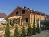 Срубы домов, бань, беседок, фотография 5