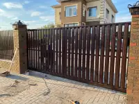 Откатные ворота  Собственное производство  Низкая цена, фотография 1