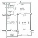 Продаю 1-комнатную квартиру, ул. Жиновича д.1