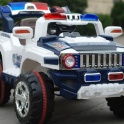Детский электромобиль JEEP AUTO полицейский внедорожник.