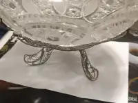 Ваза хрустальная