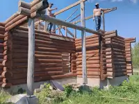 Демонтаж и монтаж старых срубов, фотография 3