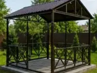 Беседки из металла