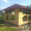 Строим дома из профилированного бруса, свое производство, не дорого, фотография 4