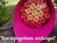 Букеты из шоколадных Роз, фотография 7