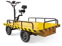 Платформенная тележка электрическая rutrike склад 1750, фотография 6