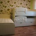 Детские кровати выкатные в Минске с выдвижными шуфлядами, фотография 2
